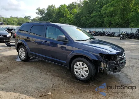 2020 Dodge Journey Se z USA, uszkodzony, nr VIN 3C4PDCAB9LT261302